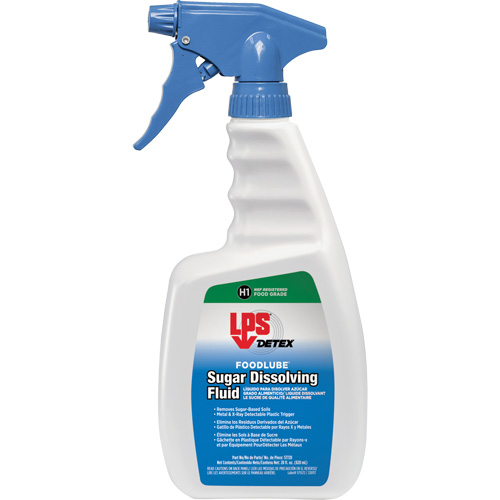 Detex&reg; FoodLube&reg; Sugar Dissolving Fluid, Trigger Bottle Helyx Safety & Industrial Supplies