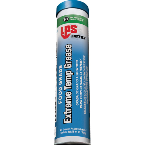 Graisse de qualit&eacute; alimentaire pour temp&eacute;ratures extr&ecirc;mes Detex, Cartouche Helyx Safety & Industrial Supplies