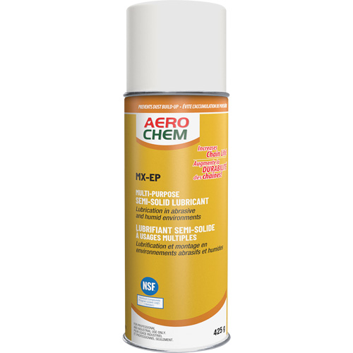 Lubrifiant p&eacute;n&eacute;trant d'usage multiple MX-EP AEROCHEM, Canette a&eacute;rosol Helyx Safety & Industrial Supplies