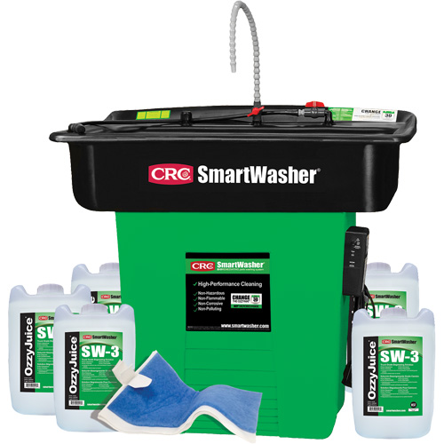 Trousse de bassin de nettoyage de pi&egrave;ces Supersink SmartWasher SW-328 Helyx Safety & Industrial Supplies