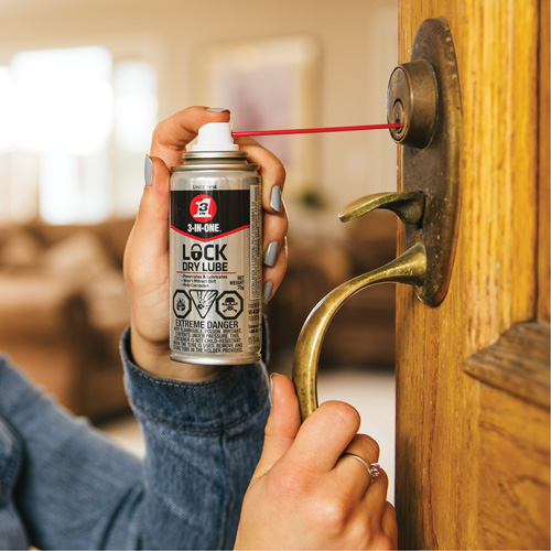 3-in-One&reg; Lock Dry Lubricant, Aerosol Can Helyx Safety & Industrial Supplies