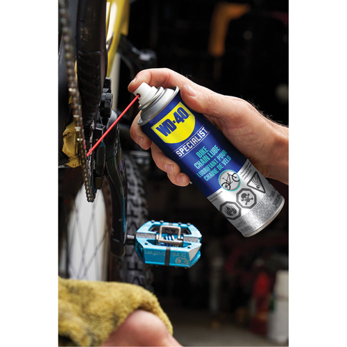 Lubrifiant pour chaîne de v&eacute;lo, Canette a&eacute;rosol Helyx Safety & Industrial Supplies