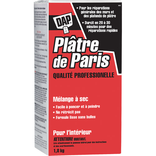 M&eacute;lange sec de pl&acirc;tre de Paris, 2 kg, Boîte Helyx Safety & Industrial Supplies