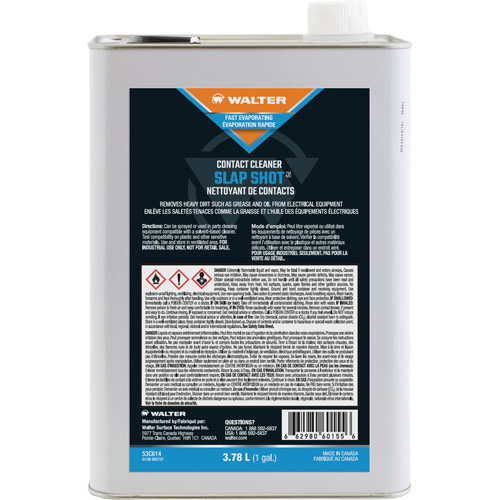 SLAP SHOT Contact Cleaner, Jug Helyx Safety & Industrial Supplies