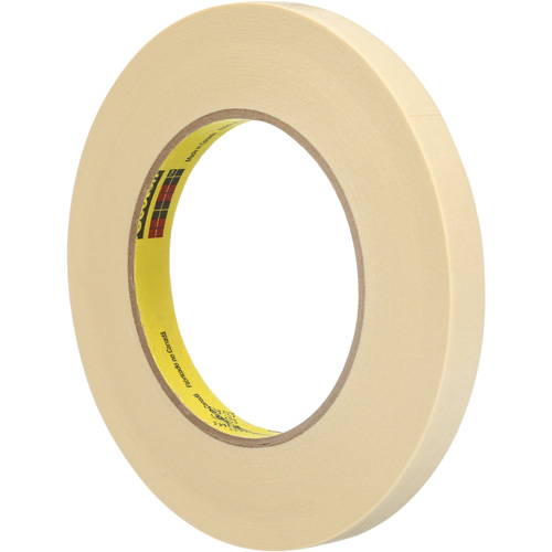 Scotch&reg; High-Performance Masking Tape 232, 12 mm (1/2") x 55 m (180'), Tan Helyx Safety & Industrial Supplies