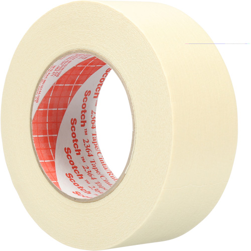Performance Masking Tape 2364, 48 mm (2") x 55 m (180'), Tan Helyx Safety & Industrial Supplies