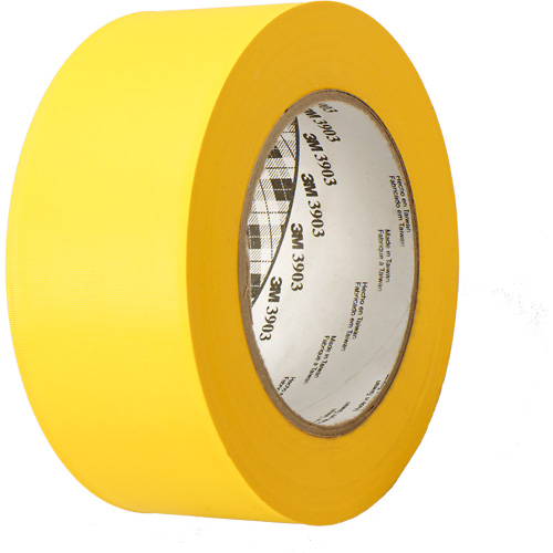 3903 Vinyl Duct Tape, 49" (4.08') W x 46 m (151') L, 6.5 mils, Yellow Helyx Safety & Industrial Supplies