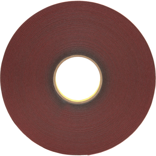 VHB Tape, 66 m (216') L x 18 mm (3/4") W, 25 mils, Acrylic Helyx Safety & Industrial Supplies