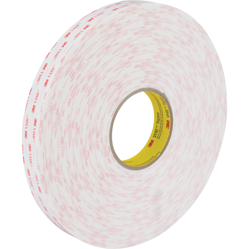 Ruban VHB 4950, 33 m (108') lo x 25,4 mm (1") la, 45 mils, Acrylique Helyx Safety & Industrial Supplies