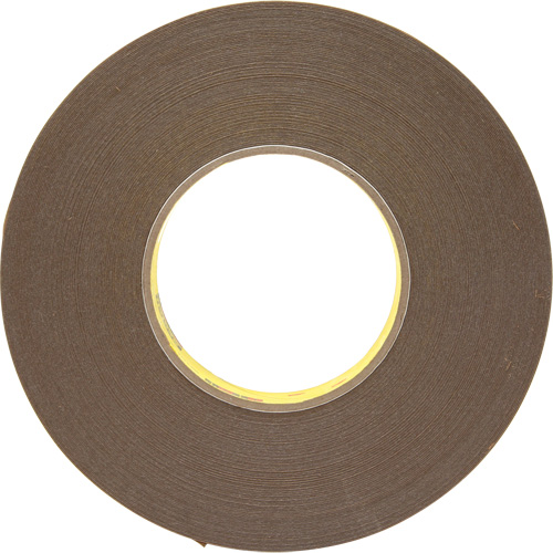 Ruban double face et repositionnable, 25,4 mm (1") la x 72 m (236') lo, 5,8 mils Helyx Safety & Industrial Supplies