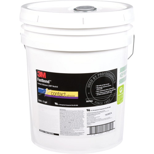Adh&eacute;sif contact, Baril, 5 gal. Helyx Safety & Industrial Supplies