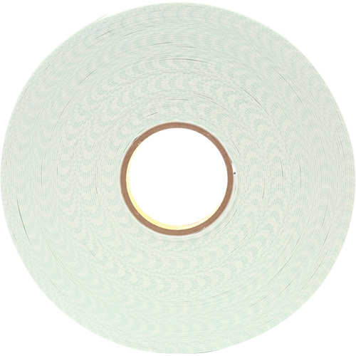 Double-Coated Urethane Foam Tape, 33 m (108') L x 25.4 mm (1") W, 62.5 mils, Urethane Helyx Safety & Industrial Supplies