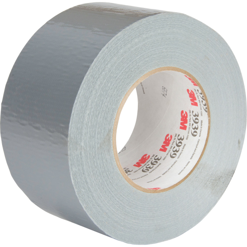 3939 Duct Tape, 9 mils, Silver, 72 mm (2-7/8") x 55 m (180') Helyx Safety & Industrial Supplies