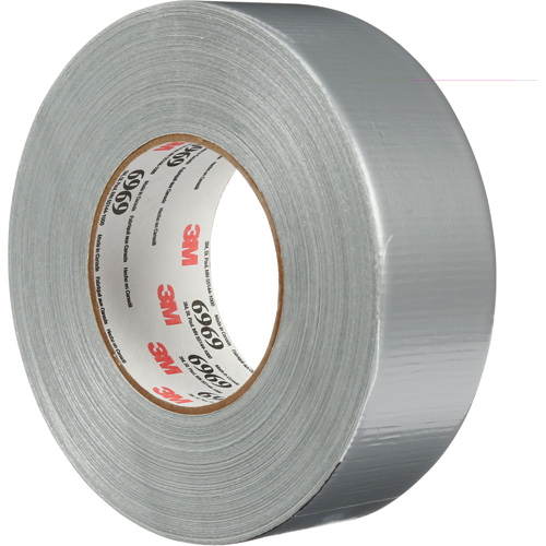 Ruban pour conduits extra robuste 6969, 10,7 mils, Argent, 48 mm (2") x 55 m (180') Helyx Safety & Industrial Supplies