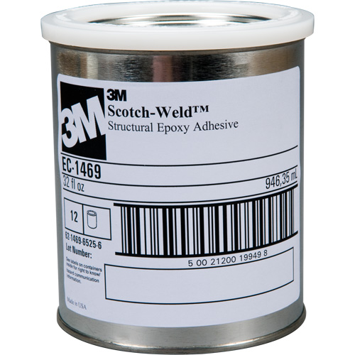 Scotch-Weld Adhesive, 0.94 L, Pail, One-Part, Off-White Helyx Safety & Industrial Supplies