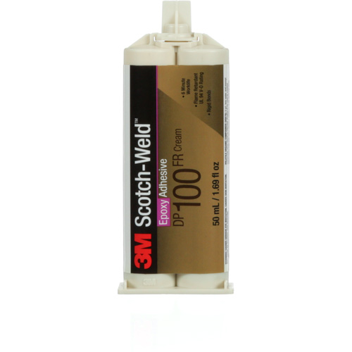 Scotch-Weld Adhesive, 1.7 fl. oz., Cartridge, Two-Part, Off-White Helyx Safety & Industrial Supplies