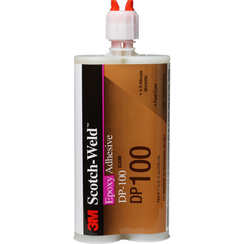 Adh&eacute;sif Scotch-Weld, 200 ml, Cartouche, Deux composants, Translucide Helyx Safety & Industrial Supplies