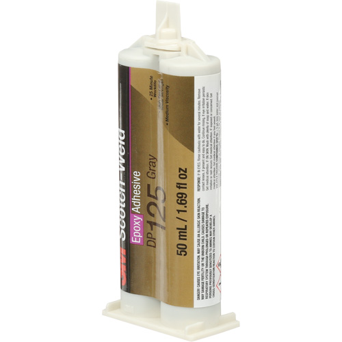 Adh&eacute;sif Scotch-Weld, 1,7 liq. oz., Cartouche, Deux composants, Gris Helyx Safety & Industrial Supplies