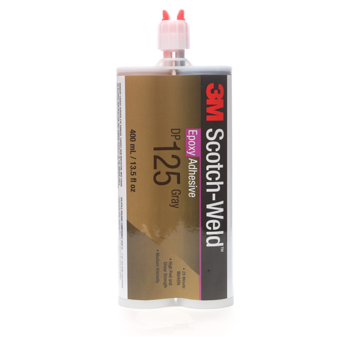 Scotch-Weld Adhesive, 400 ml, Cartridge, Two-Part, Grey Helyx Safety & Industrial Supplies