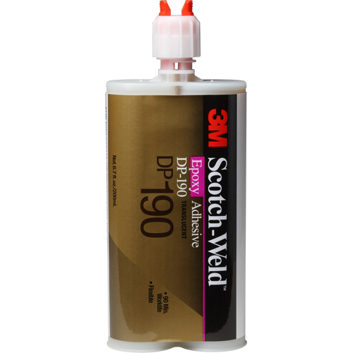 Scotch-Weld Adhesive, 200 ml, Cartridge, Two-Part, Translucent Helyx Safety & Industrial Supplies