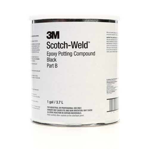 Mat&eacute;riau d'enrobement Scotch-Weld, 1 gal., Seau, Deux composants, Noir Helyx Safety & Industrial Supplies