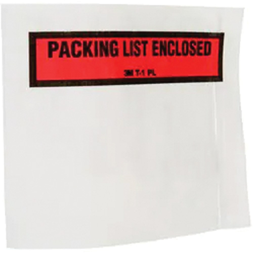 Packing List Envelope, 5-1/2" L x 4-1/2" W, Endloading Style Helyx Safety & Industrial Supplies