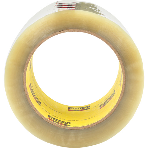 Scotch&reg; 355 Box Sealing Tape, Hot Melt Adhesive, 3.4 mils, 72 mm (3") x 50 m (164') Helyx Safety & Industrial Supplies
