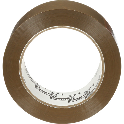 Scotch&reg; Box Sealing Tape 371, Hot Melt Adhesive, 1.9 mils, 48 mm (2") x 100 m (328') Helyx Safety & Industrial Supplies