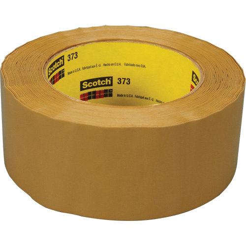 Ruban pour sceller les boîtes Scotch 373, Adh&eacute;sif Thermofusible, 2,5 mils, 48 mm (2") x 914 m (2998') Helyx Safety & Industrial Supplies