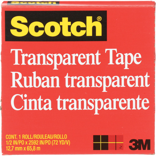 Scotch&reg; Light-Duty Packaging Tape Helyx Safety & Industrial Supplies