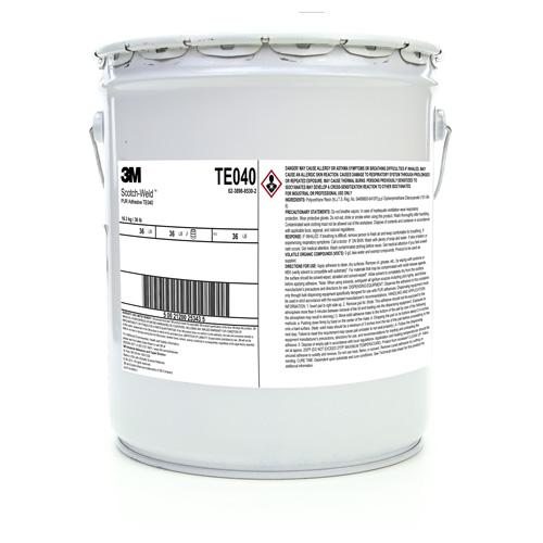 Scotch-Weld PUR Adhesive, 5 gal, Pail, Clear Helyx Safety & Industrial Supplies