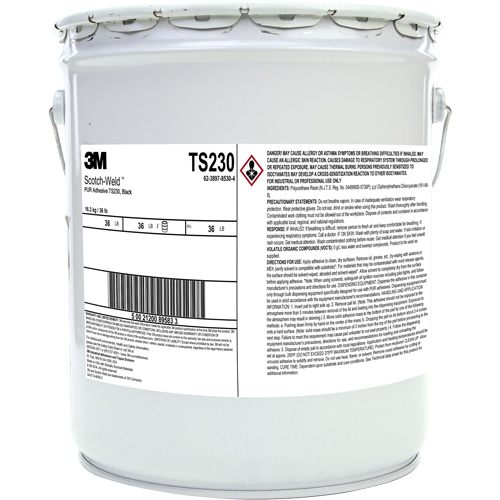 Adh&eacute;sif PUR Scotch-Weld, 5 gal., Seau, Transparent Helyx Safety & Industrial Supplies