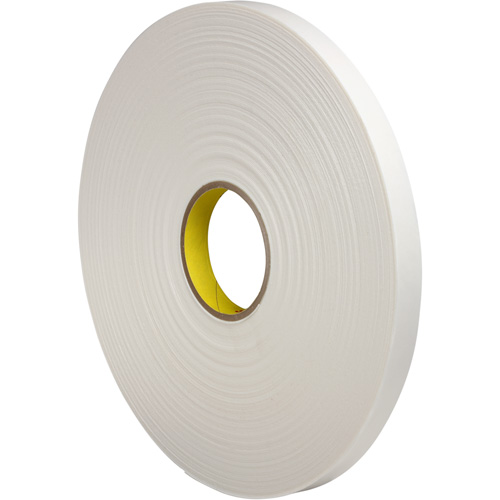 Foam Tape, 16.5 m (54') L x 18 mm (3/4") W, 6 mils, Urethane Helyx Safety & Industrial Supplies