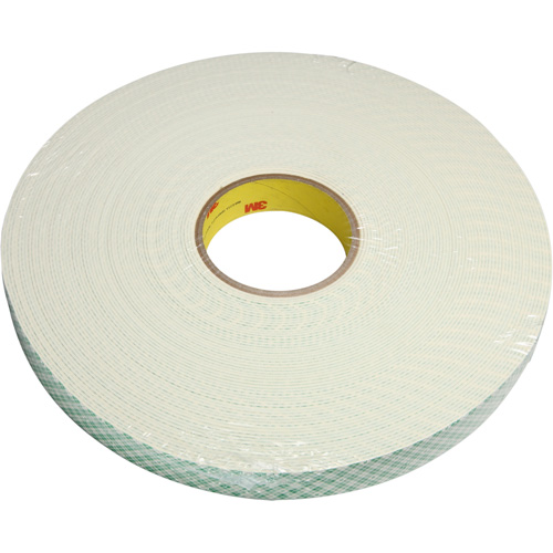 Ruban en mousse, 33 m (108') lo x 25,4 mm (1") la, 1,5 mil, Ur&eacute;thane Helyx Safety & Industrial Supplies