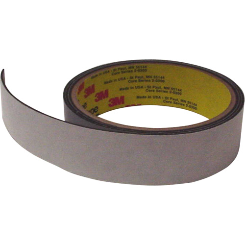Ruban en mousse de vinyle 4726, 25,4 mm (1") la x 32,9 m (108') lo, 62 mils, Noir Helyx Safety & Industrial Supplies