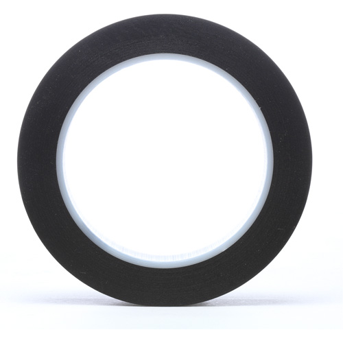 Ruban en vinyle 471, 19 mm (3/4") la x 32,9 m (108') lo, 5,2 mils, Noir Helyx Safety & Industrial Supplies
