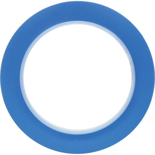 Ruban en vinyle 471, 6 mm (1/4") la x 32,9 m (108') lo, 5,2 mils, Bleu Helyx Safety & Industrial Supplies