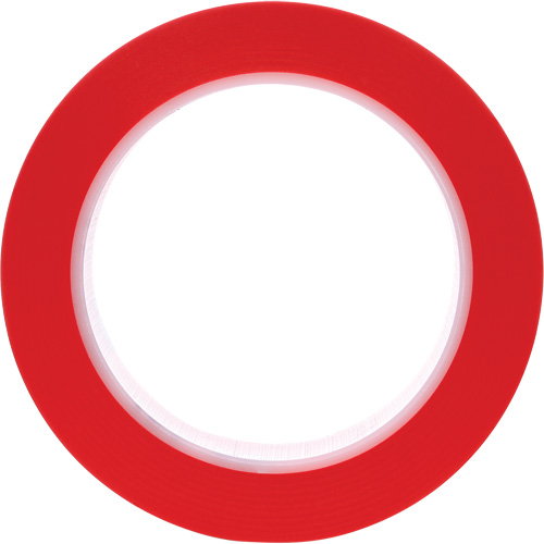 471 Vinyl Tape, 25.4 mm (1") W x 32.9 m (108') L, 5.2 mils, Red Helyx Safety & Industrial Supplies