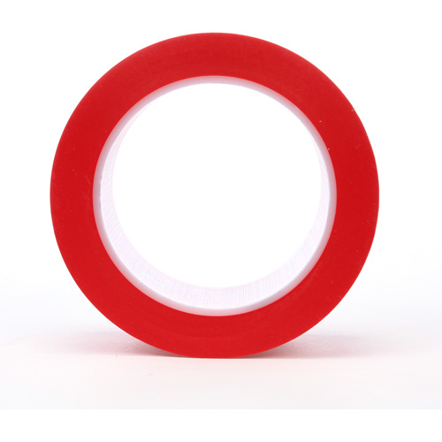 471 Vinyl Tape, 50.8 mm (2") W x 32.9 m (108') L, 5.2 mils, Red Helyx Safety & Industrial Supplies