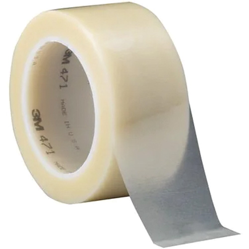 Ruban en vinyle 471, 102 mm (4") la x 32,9 m (108') lo, 5,3 mils, Jaune Helyx Safety & Industrial Supplies