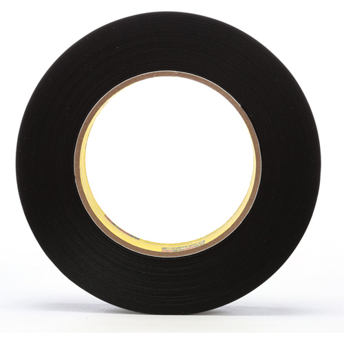 472 Vinyl Tape, 25.4 mm (1") W x 32.9 m (108') L, 10.4 mils, Black Helyx Safety & Industrial Supplies