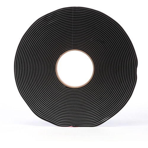 Ruban d'&eacute;tanch&eacute;it&eacute; Weatherban 5422, 9,5 mm (3/8") x 15,25 m (50'), Noir Helyx Safety & Industrial Supplies