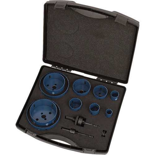 Ensemble de scies-cloches pour &eacute;lectricien, 12 morceaux Helyx Safety & Industrial Supplies