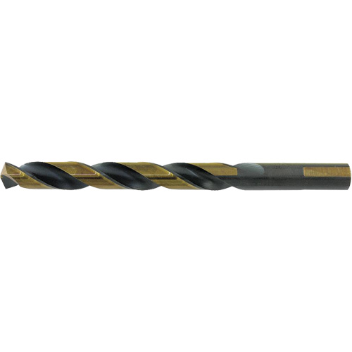 Foret de production M2 de premi&egrave;re qualit&eacute; noir et dor&eacute; Jet-Kut, Acier rapide, 3/16", 135° Angle Helyx Safety & Industrial Supplies