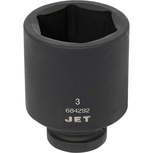 Socket, Impact, 3", 1" Drive, 6 Points, Deep Helyx Safety & Industrial Supplies