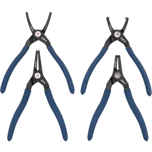 SRP-770S Super Heavy-Duty Snap Ring Pliers Set, 4 Pieces Helyx Safety & Industrial Supplies