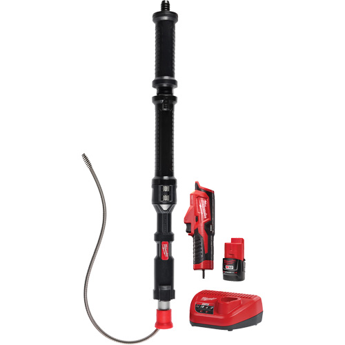 D&eacute;gorgeoir durinoir M12 Trapsnake, &eacute;lectrique, Tulipe, 4' Longueur du c&acirc;ble, 3/8" Diam&egrave;tre du c&acirc;ble Helyx Safety & Industrial Supplies