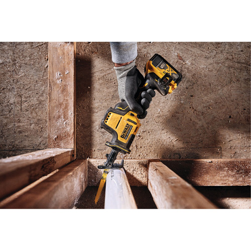 Atomic Cordless One-Handed Reciprocating Saw (Tool Only), 20 V, Lithium-Ion Battery, 2800 SPM Helyx Safety & Industrial Supplies