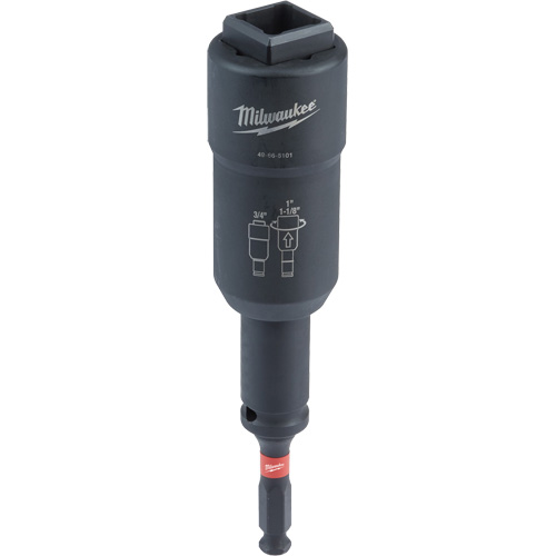 Douille utilitaire de distribution 3 en 1 pour monteur de ligne Shockwave, &agrave; cliquer, Entraînement 1/2" carr&eacute; Helyx Safety & Industrial Supplies