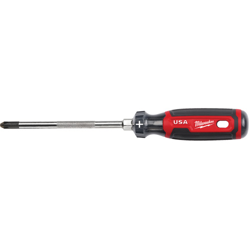 Phillips Screwdriver, #3 Tip, Round, 279 mm L, Cushion Grip Handle Helyx Safety & Industrial Supplies